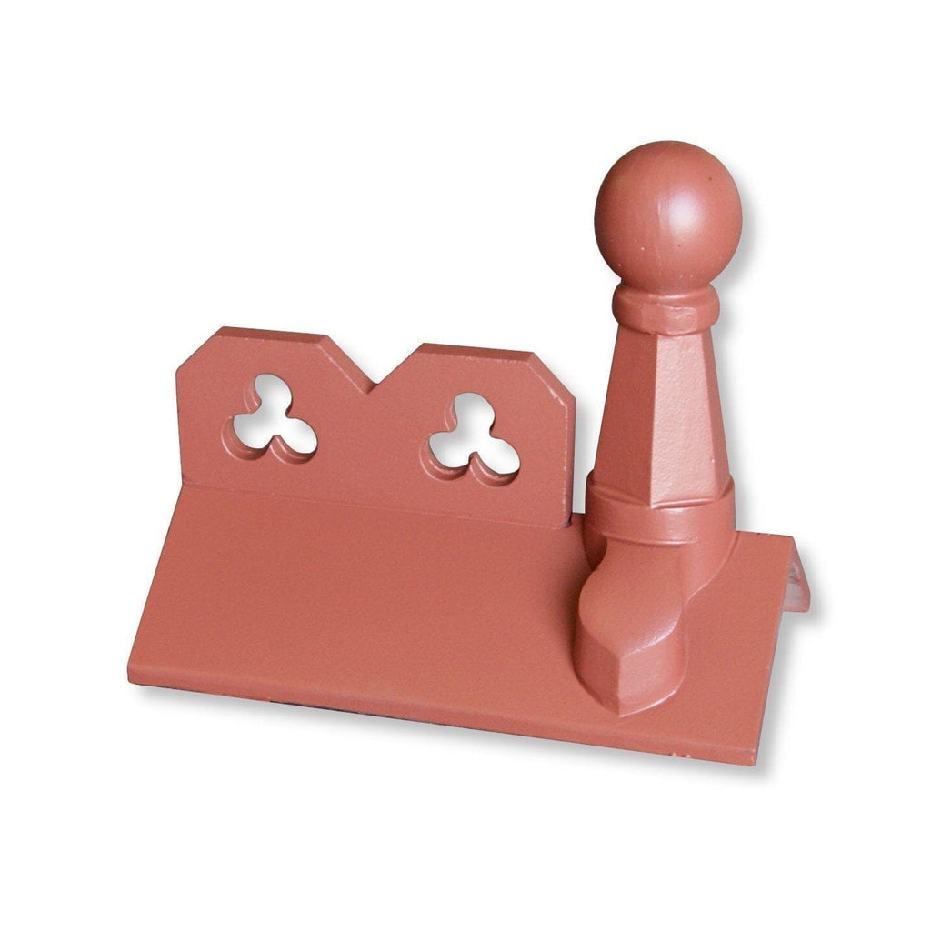 GRC Concrete Club Crested Pawn Ball Ridge Tile Finial | RSUK