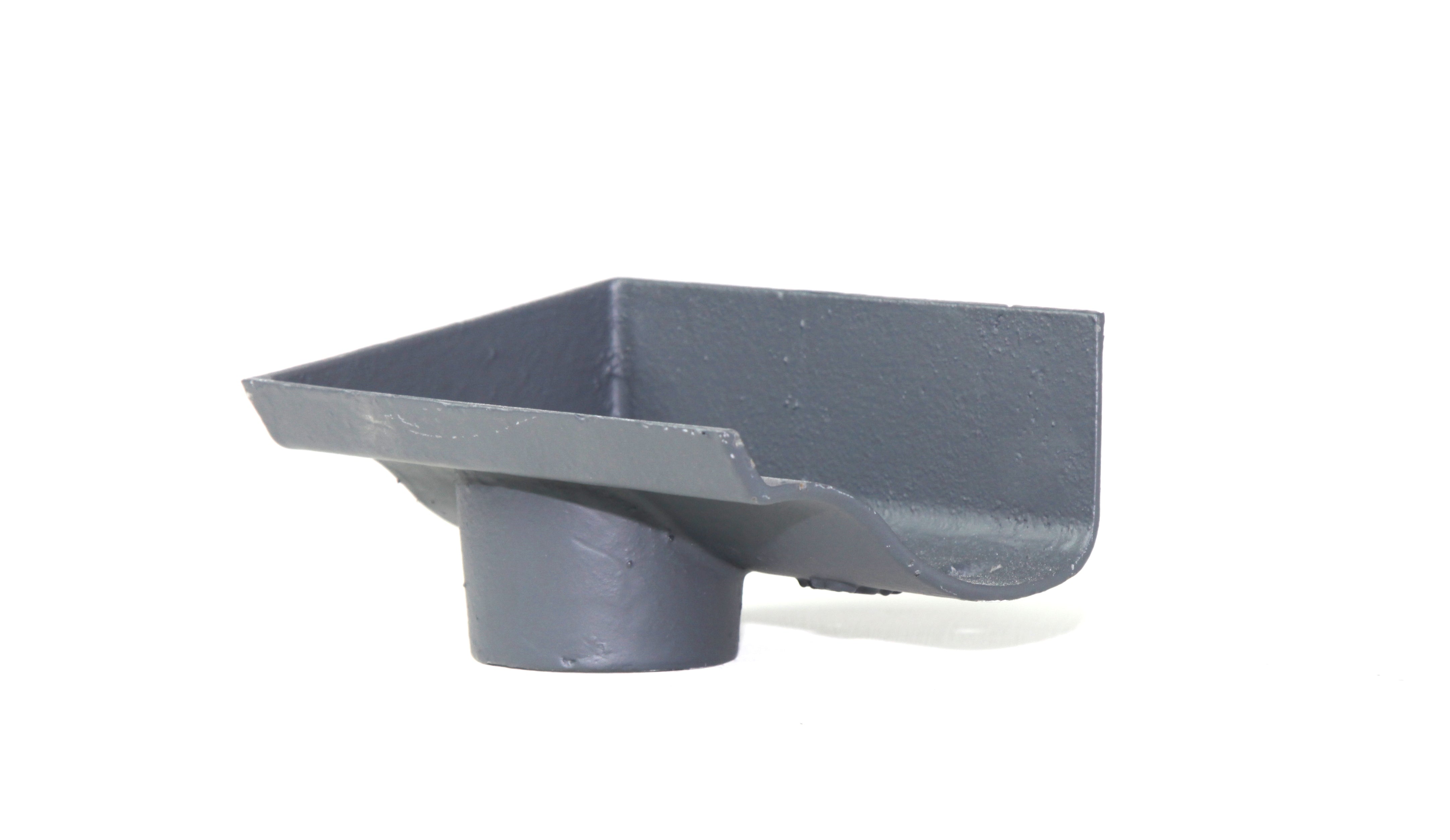 Hargreaves Foundry Premier Cast Iron 75mm Ogee Internal Gutter Dropend