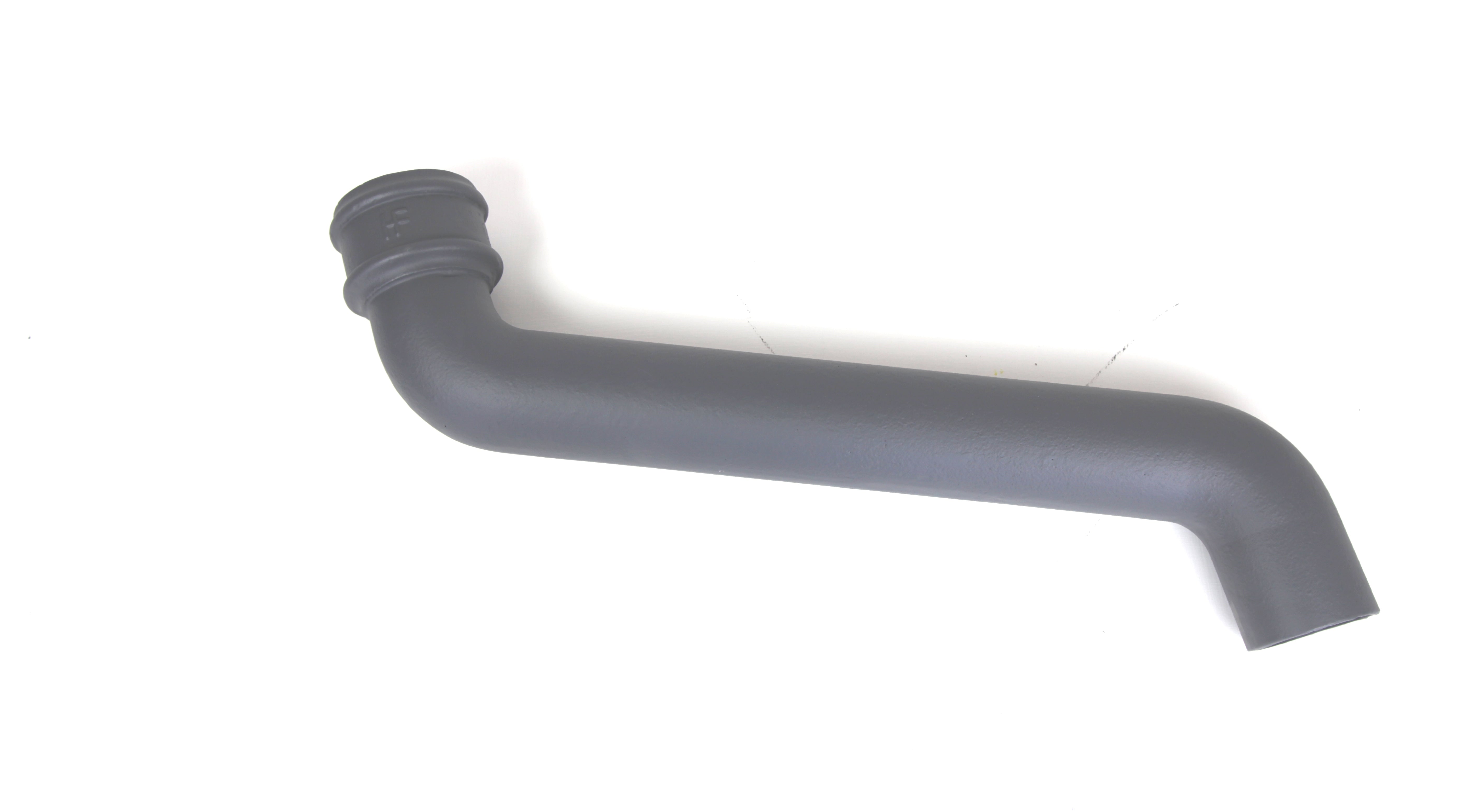 Hargreaves Foundry Premier Cast Iron Offset Pipe 457mm Projection