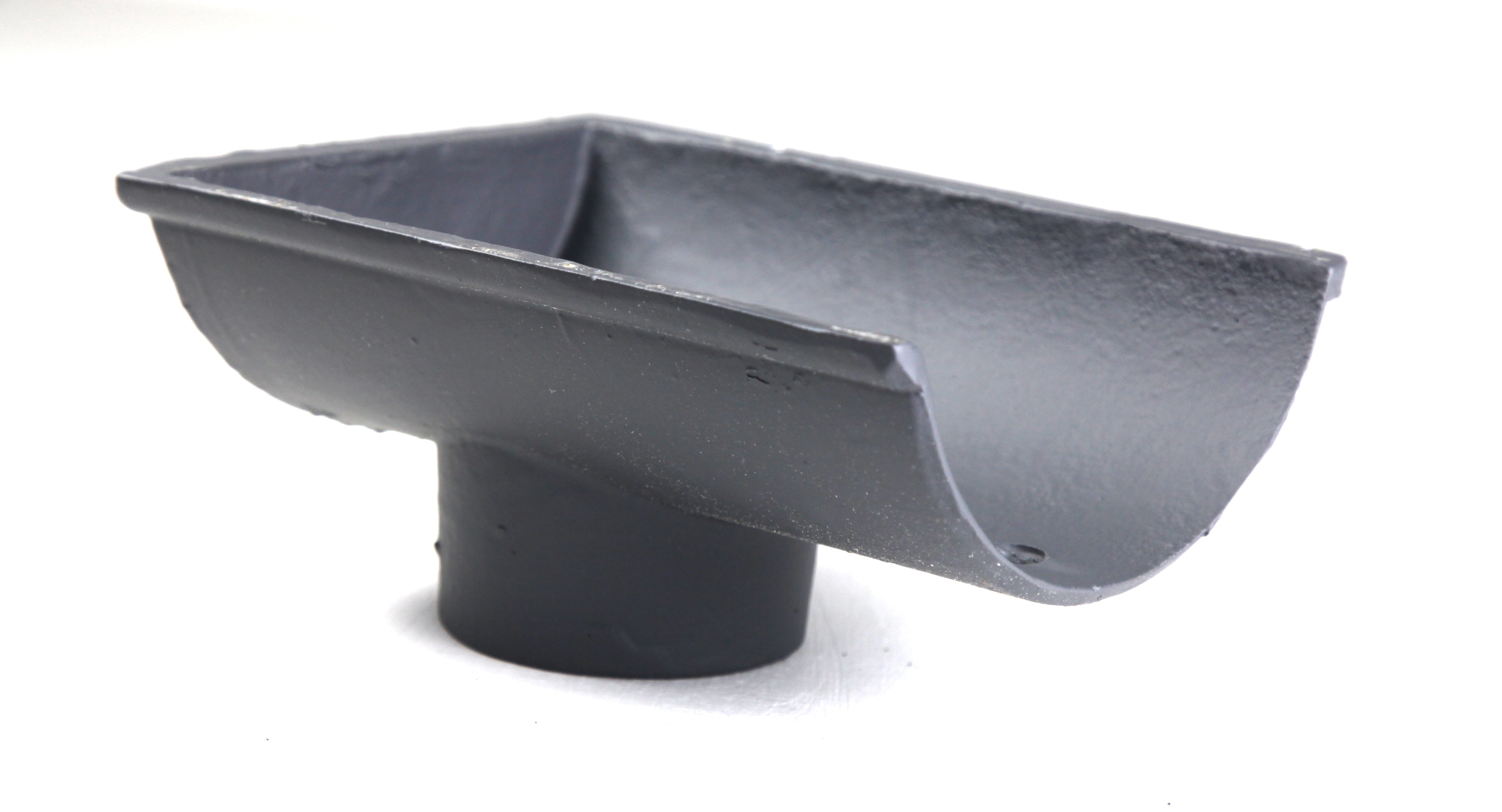 Hargreaves Foundry Premier Cast Iron Beaded Half Round Internal Gutter Dropend