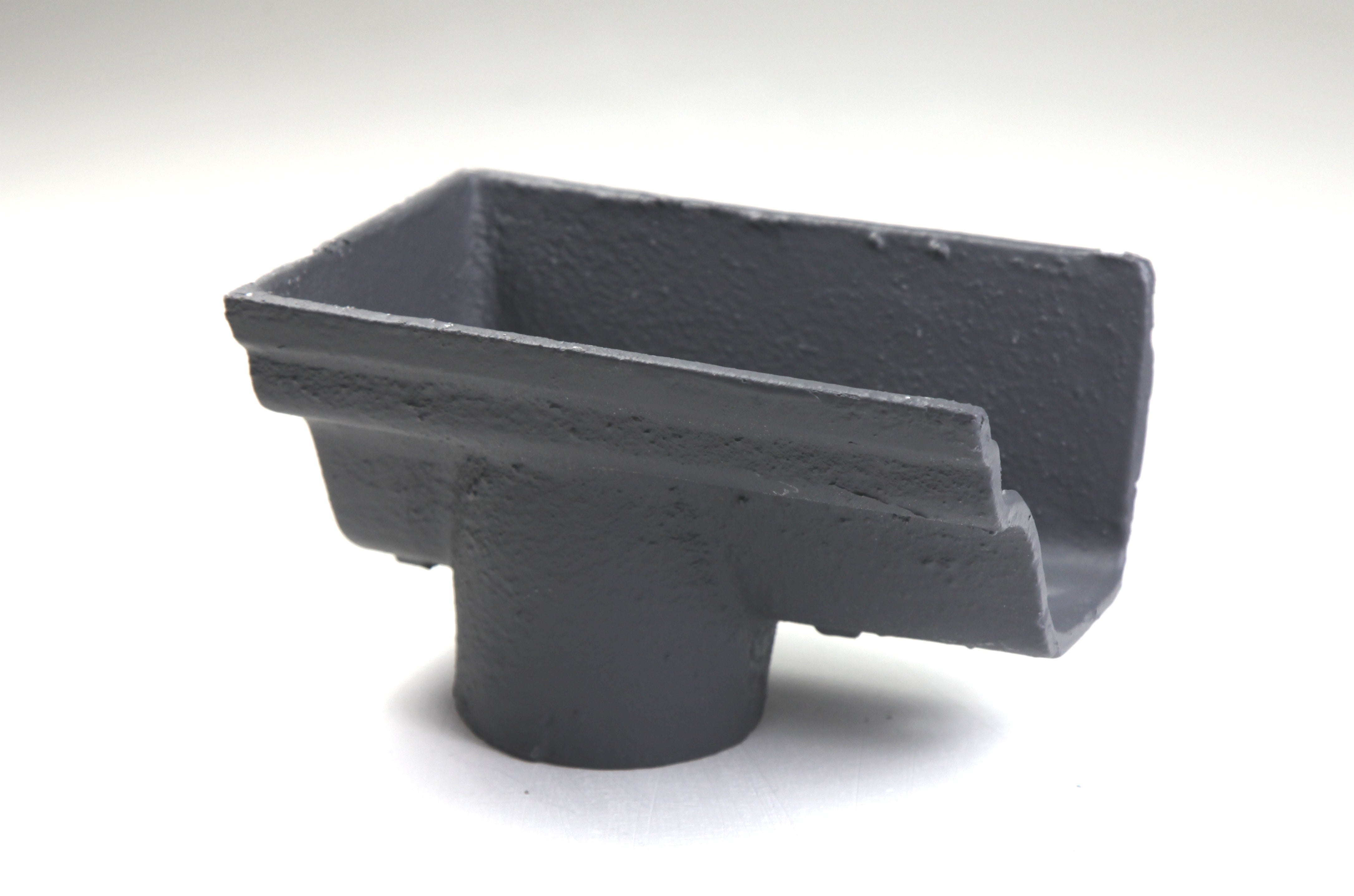 Hargreaves Foundry Premier Cast Iron 75mm Notts OG Internal Gutter Dropend (115mm)