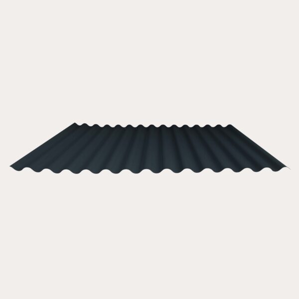 Hornsey Plastisol Coated Corrugated Roofing Sheet (13.5/3”) - Anthracite Grey