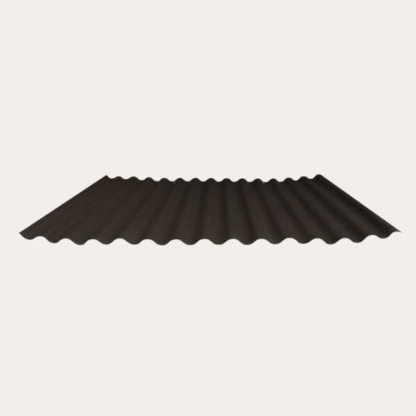 Hornsey Plastisol Coated Corrugated Roofing Sheet (13.5/3”) - Vandyke Brown