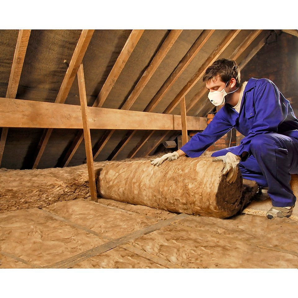 Knauf Loft Roll Insulation 44 Combi-Cut 100mm - 13.89m² per Pack