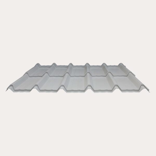 Hornsey Plastisol Coated Box Tile Effect Roofing Sheet (32/1000) - Goosewing Grey