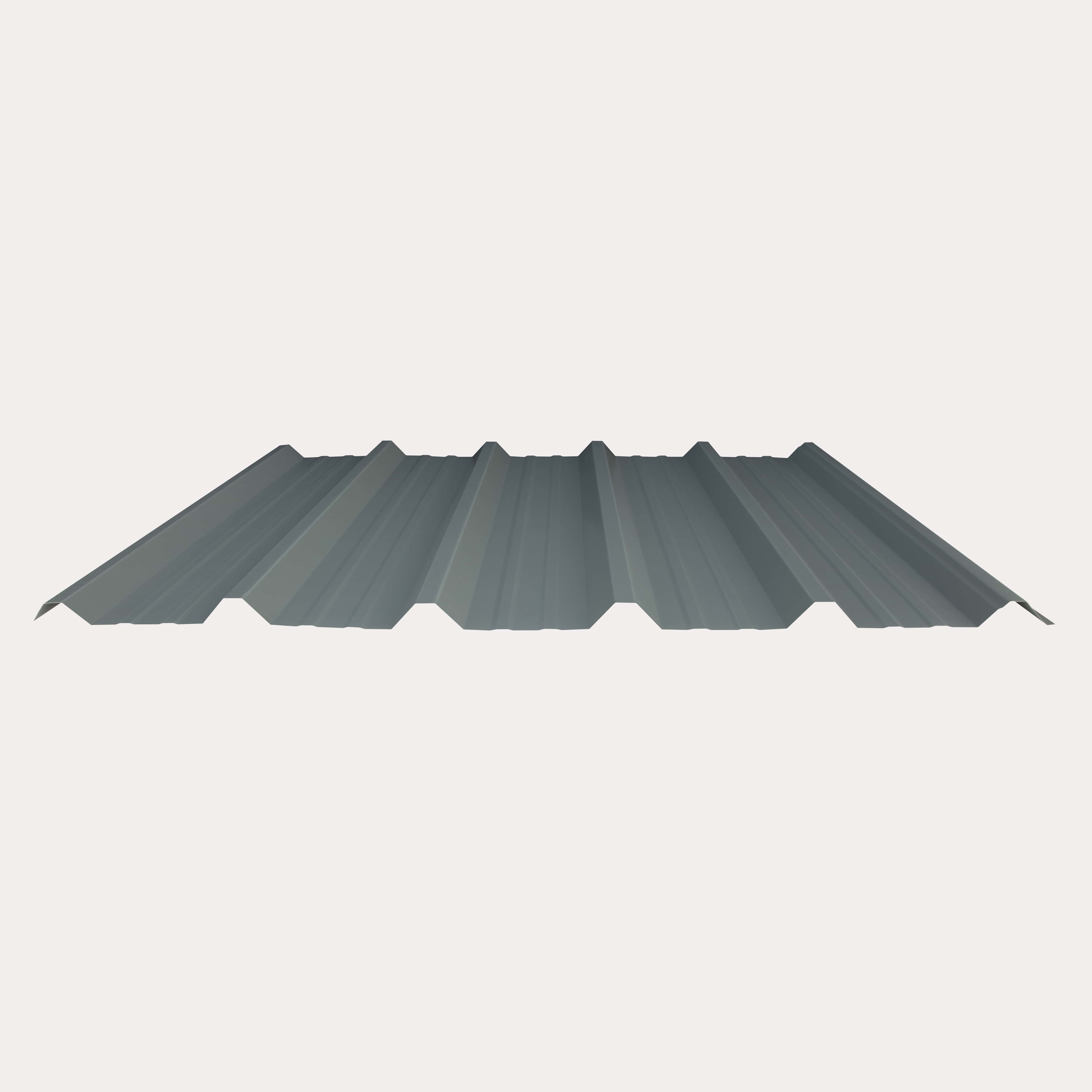 Hornsey Plastisol Coated Box Profile Roofing Sheet (32/1000) - Merlin Grey