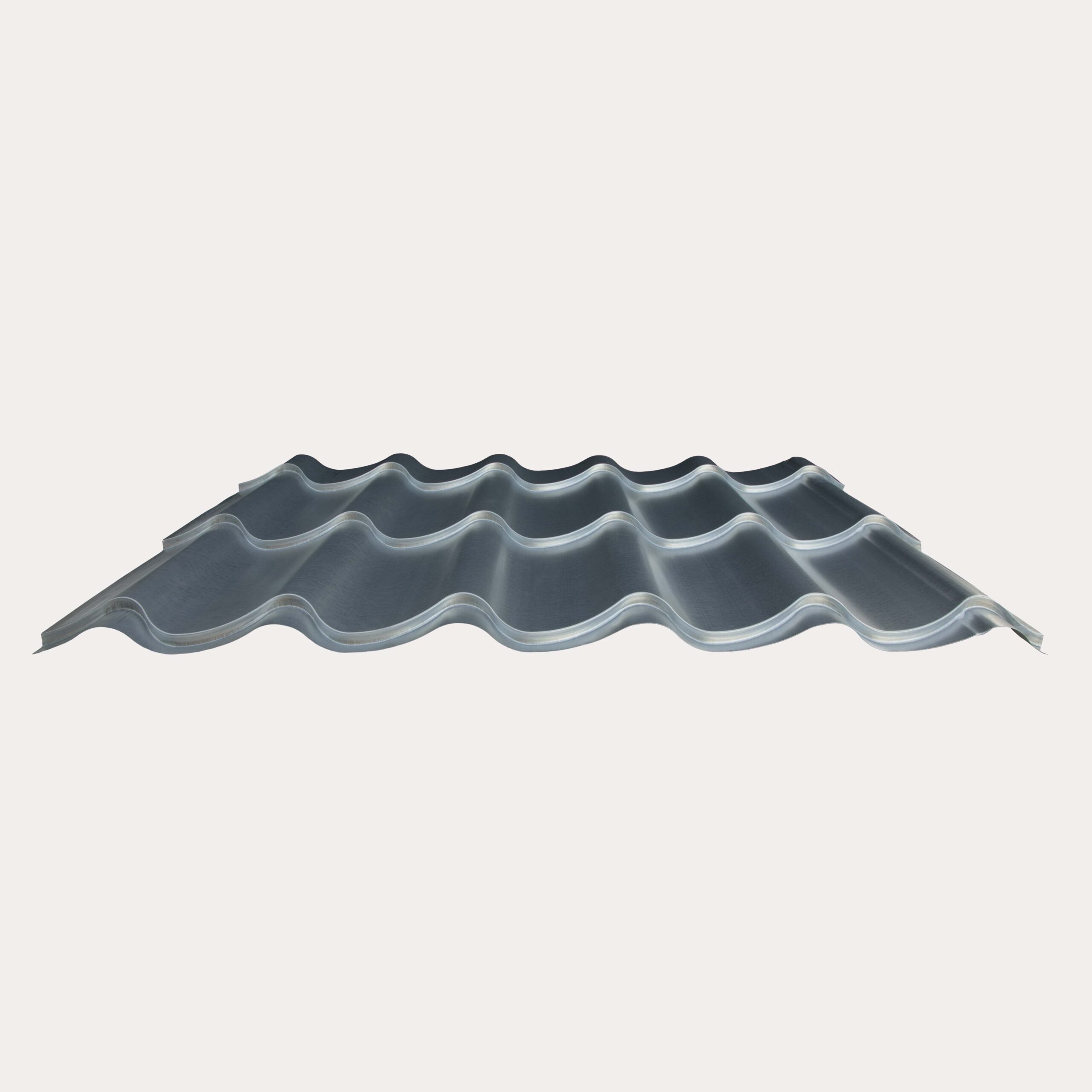 Hornsey Galvanised Steel Pan Tile Effect Roofing Sheet (33/1000)