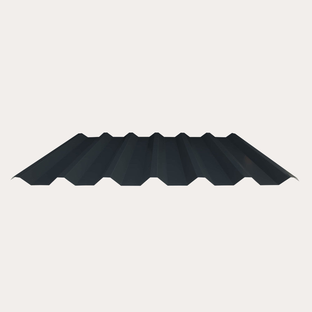 Hornsey Wrinkle Polyester Coated Box Profile Roofing Sheet (34/1000) - Anthracite Grey