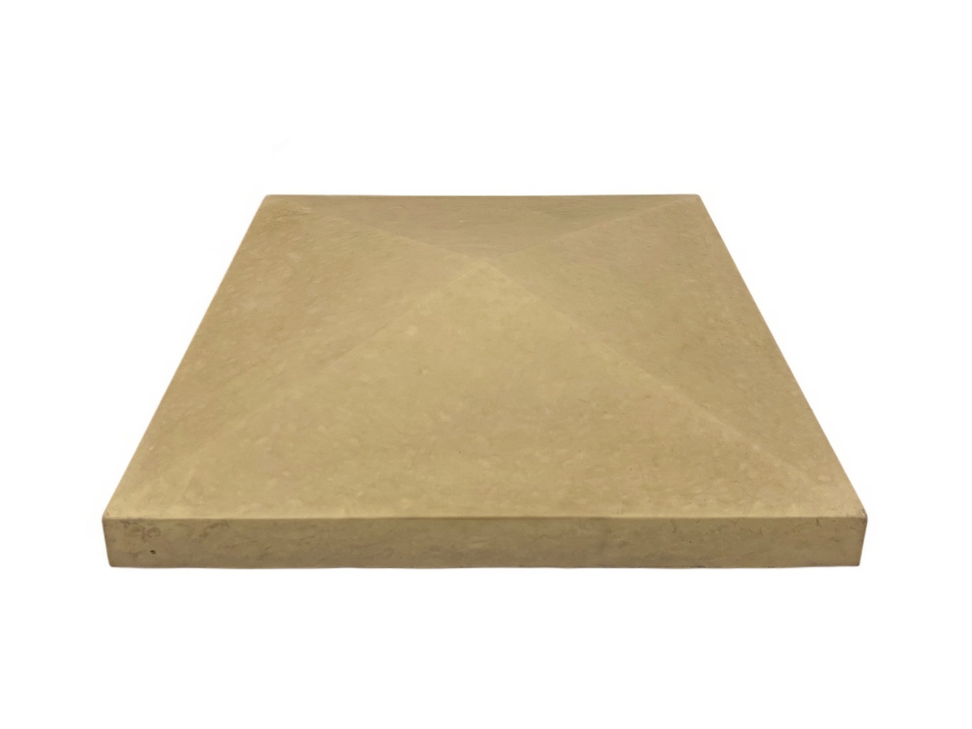 Concrete 4 Way Weathered Pier Cap Sand 680mm x 680mm