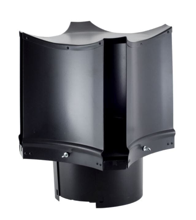 Aerodyne Painted Aluminium Finish Chimney Cowl - Sleeve Fit