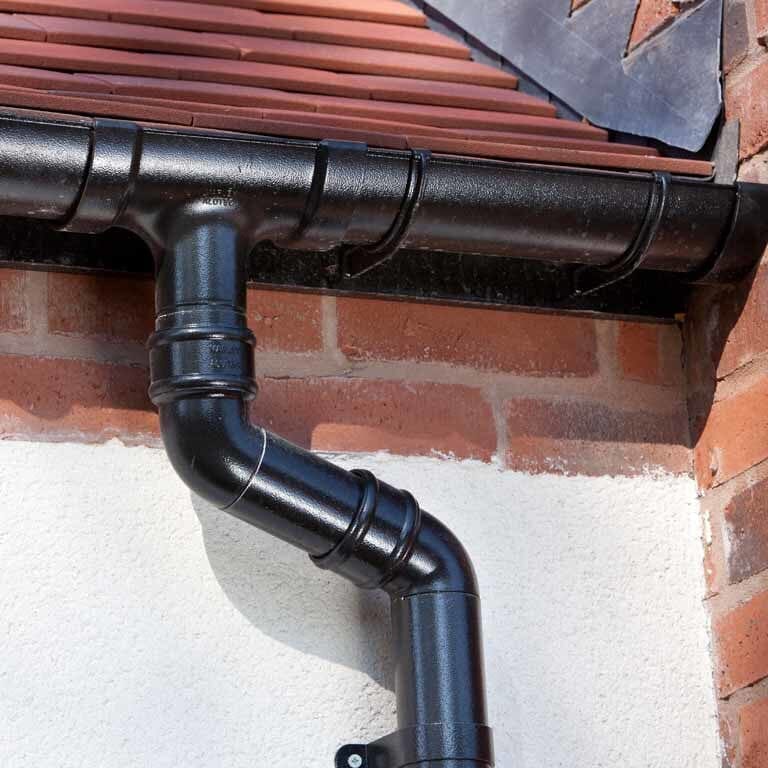 Alutec Aluminium Guttering Evolve Circular Access Pipe 63mm