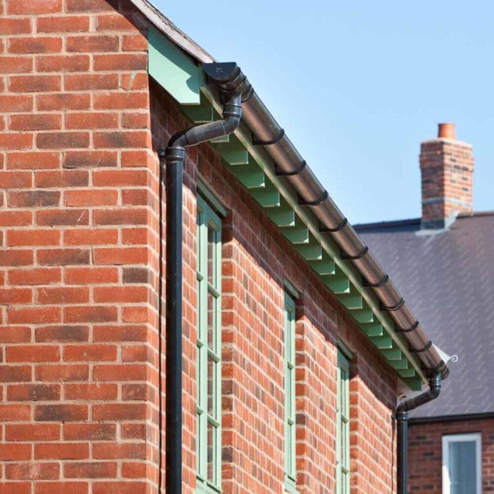 Alutec Evolve Aluminium Guttering Circular 63mm Branch 112.5°