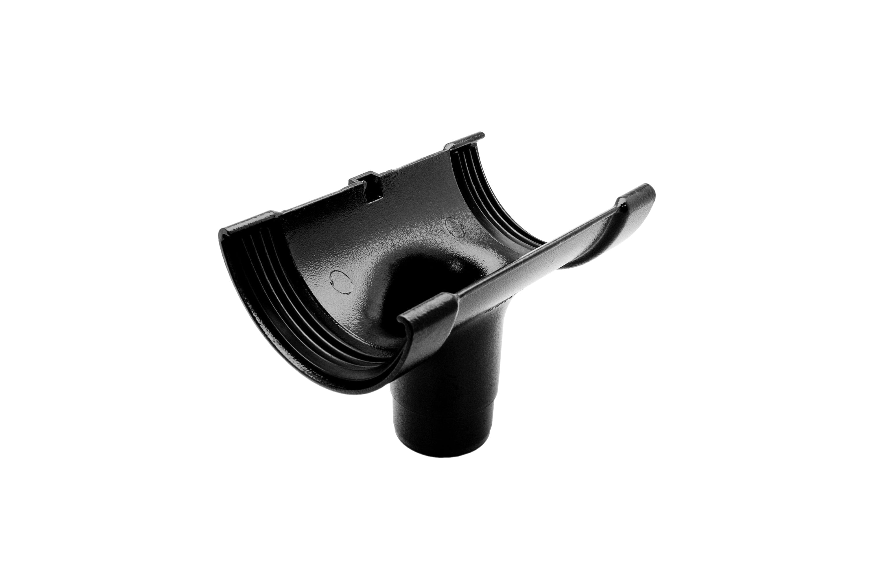 Alutec Evolve Half Round Aluminium Guttering Running Outlet 63mm