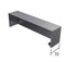 Alutec Grey Aluminium Coping Right Hand Stop End Piece for Wall