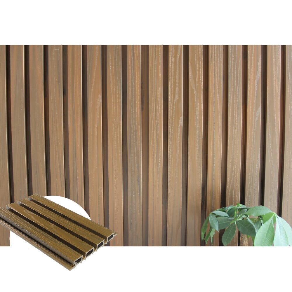 Bison Composite Cladding Batten Drip Trim - Brown