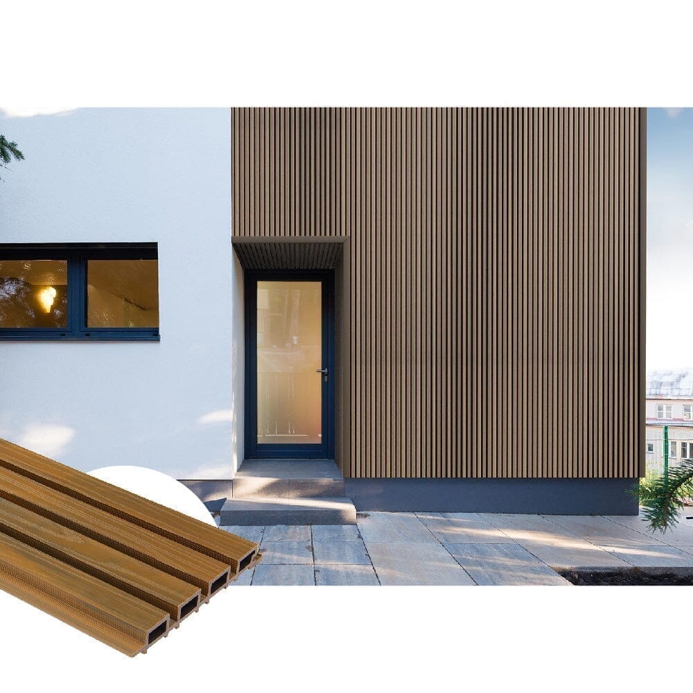 Bison Composite Cladding Batten Drip Trim - Brown