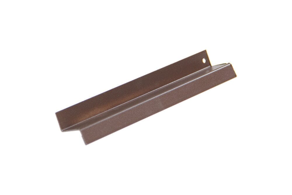 Bison Composite Cladding Batten Drip Trim - Brown