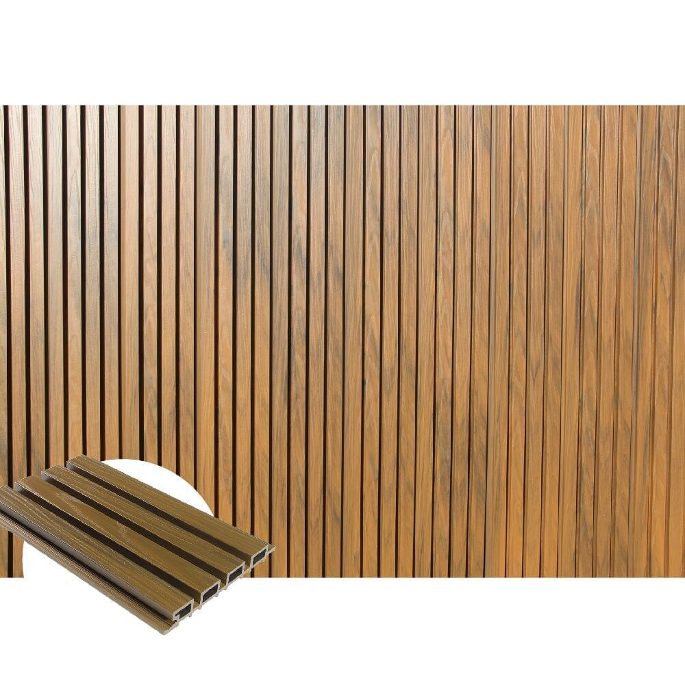 Bison Composite Cladding Batten Edge Board - Oak