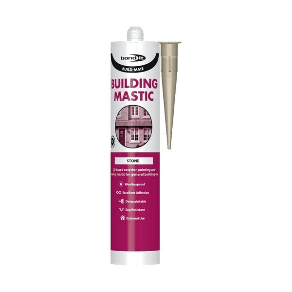 Bond-It Build-Mate Oil Based Mastic Sealant - 310ml (Box of 12)