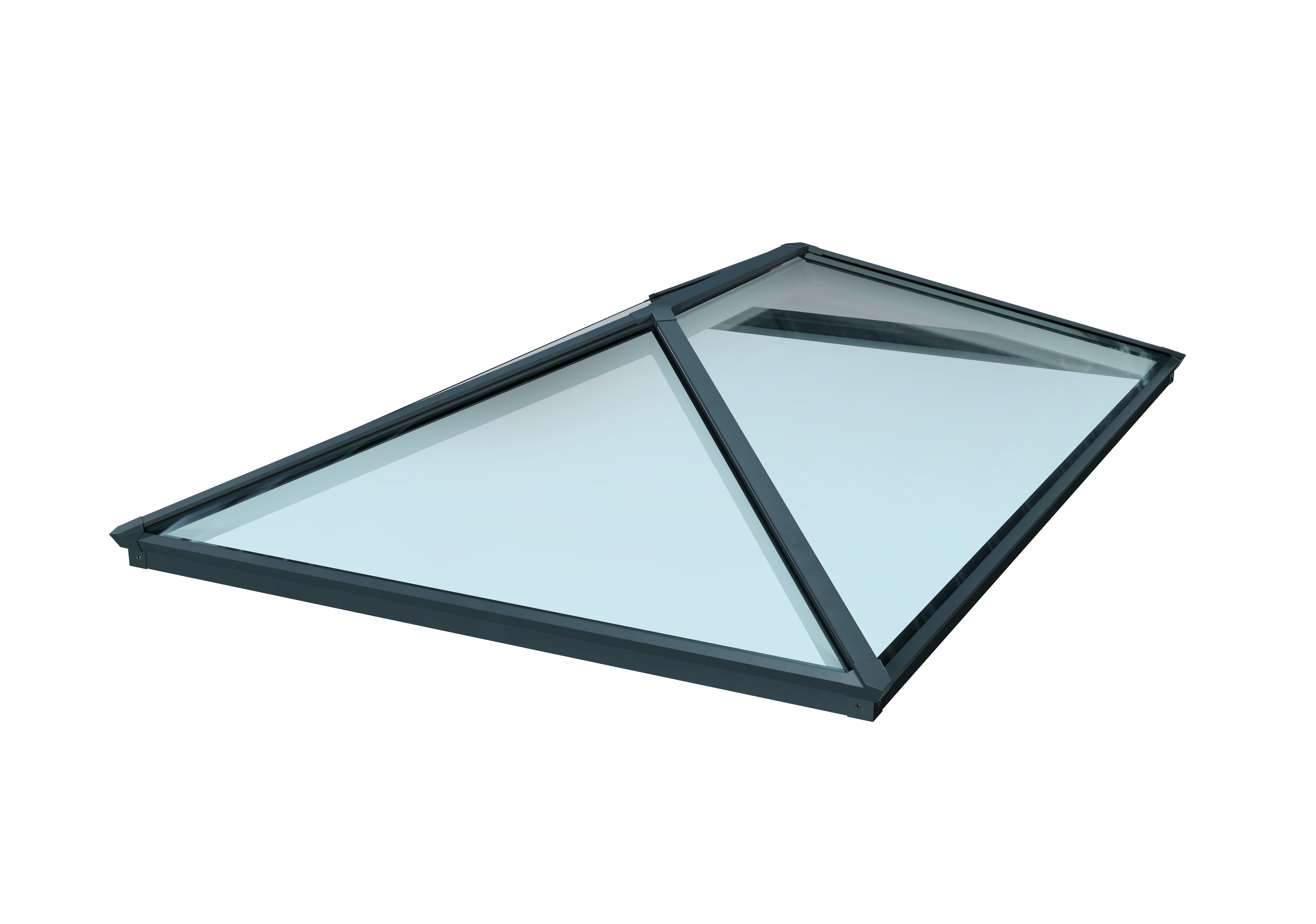 Brett Martin Contemporary 4 Panel Roof Lantern - 1500mm x 1000mm