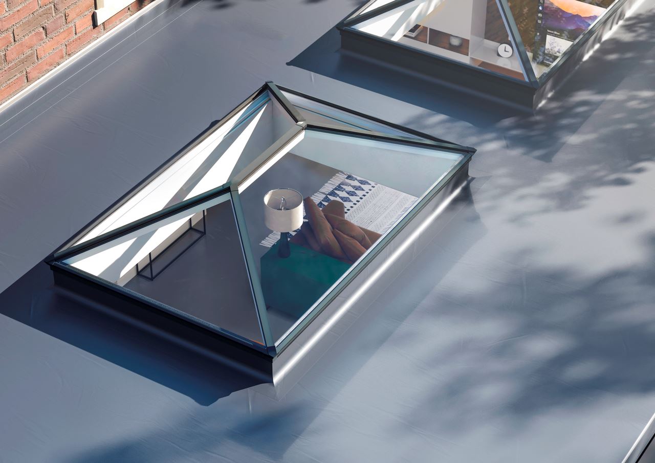 Brett Martin Contemporary 4 Panel Roof Lantern - 1500mm x 1000mm