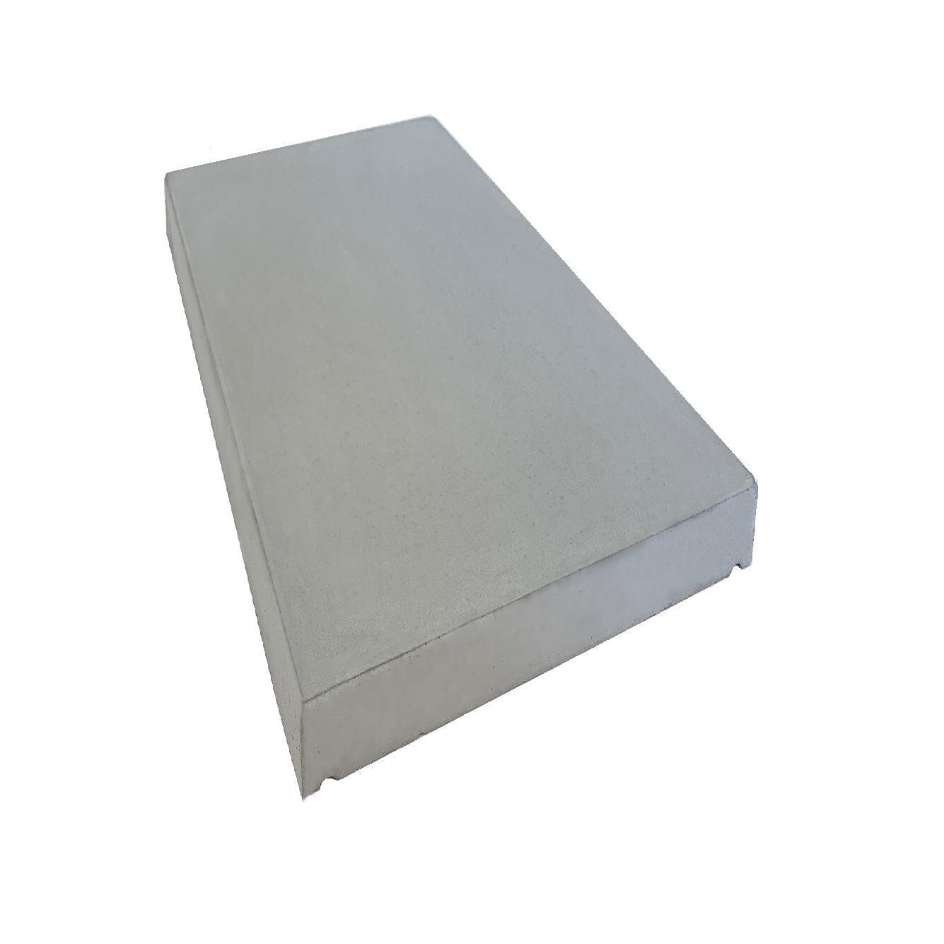 Castle Composites Flat Concrete Coping Stone Light Grey - 230mm x 600mm