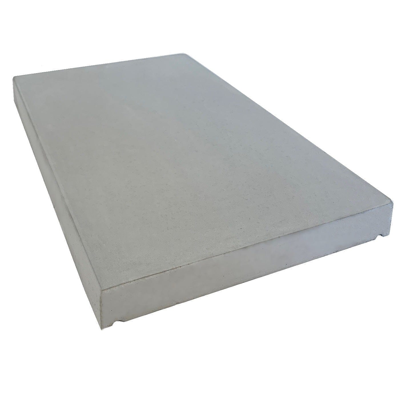 Castle Composites Flat Concrete Coping Stone Light Grey - 375mm x 600mm