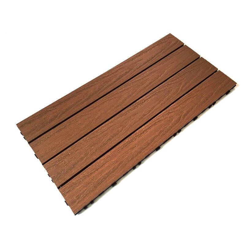 Castlewood Composite Decking Tile Teak - 600 x 300mm