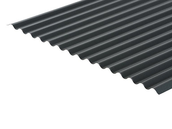 Cladco 13/3 Profile PVC Plastisol Coated 0.7mm Corrugated Metal Roofing Sheets