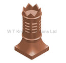 Clay Bishop Gas Terminal Chimney Pot