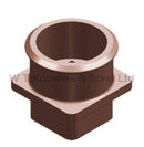 Clay Chimney Pot Adaptor Square to Round