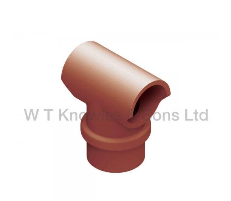 Clay DFE Insert Chimney Pot - 205mm Spigot