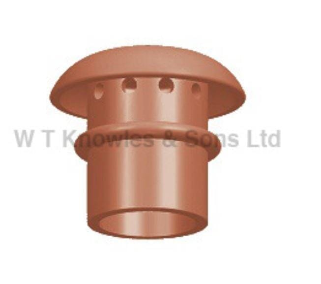 Clay Mushroom Hood Flue Chimney Pot For Redundant Flues