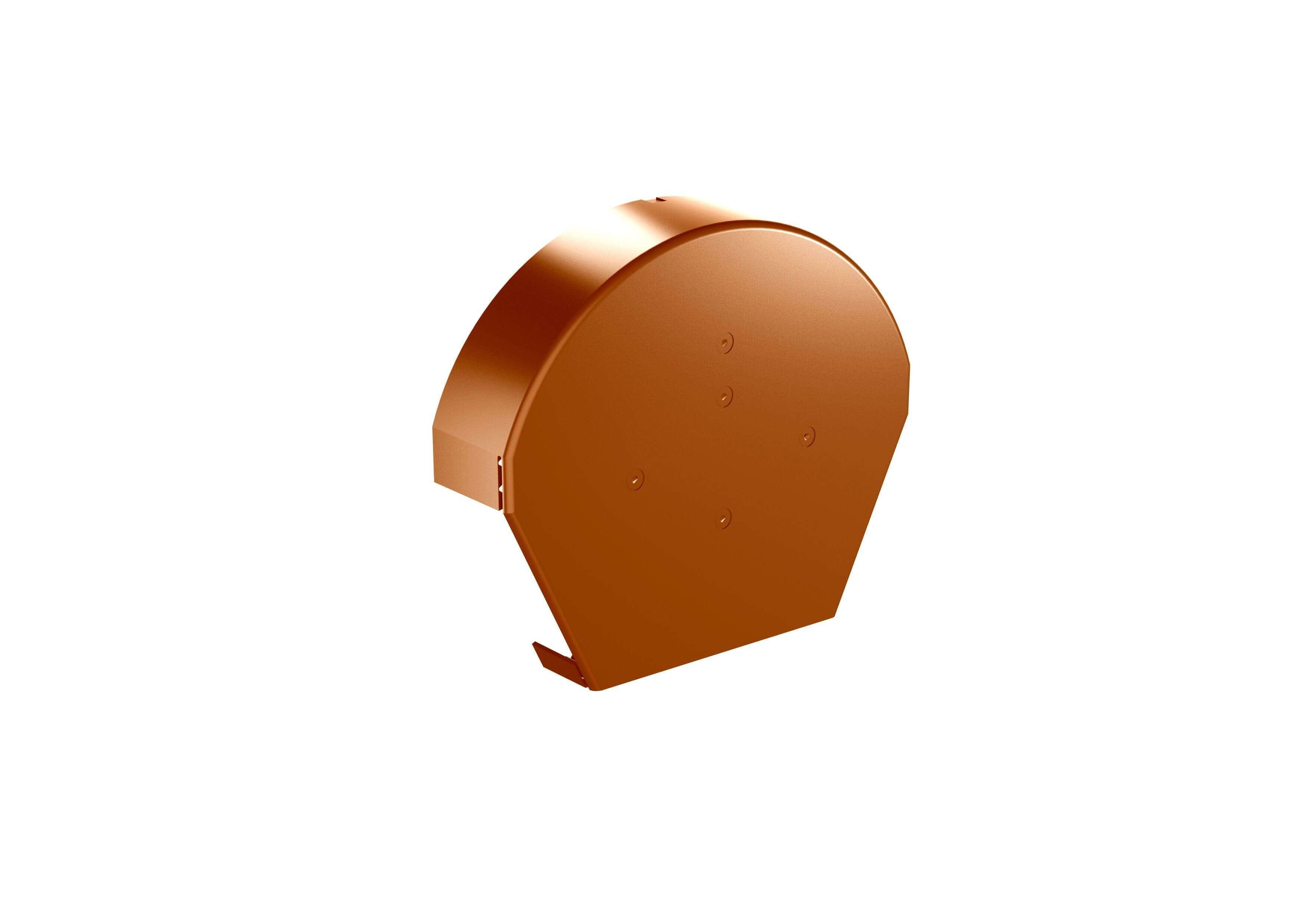 Coroverge Half Round Ridge End Cap