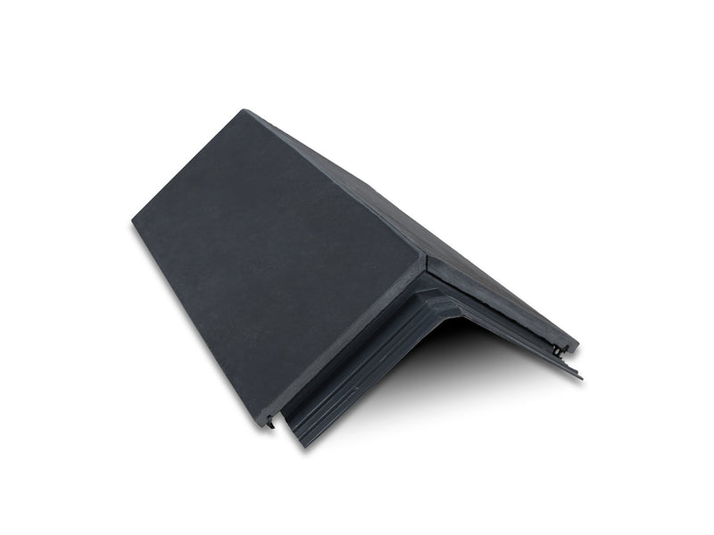 Mayan Natural Slate All-in-One RealRidge Graphite Ridge Tile