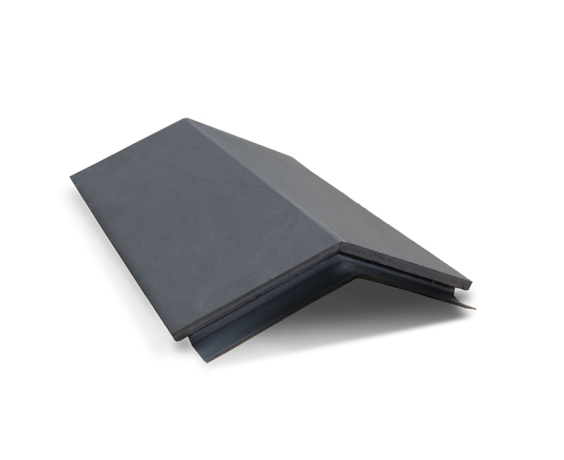 Mayan Natural Slate All-in-One RealRidge Graphite Ridge Tile