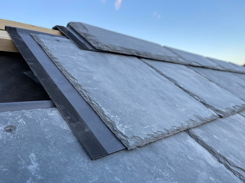 Mayan ArmouredSlate Low Pitch Grey Green Natural Slate Roof Tile