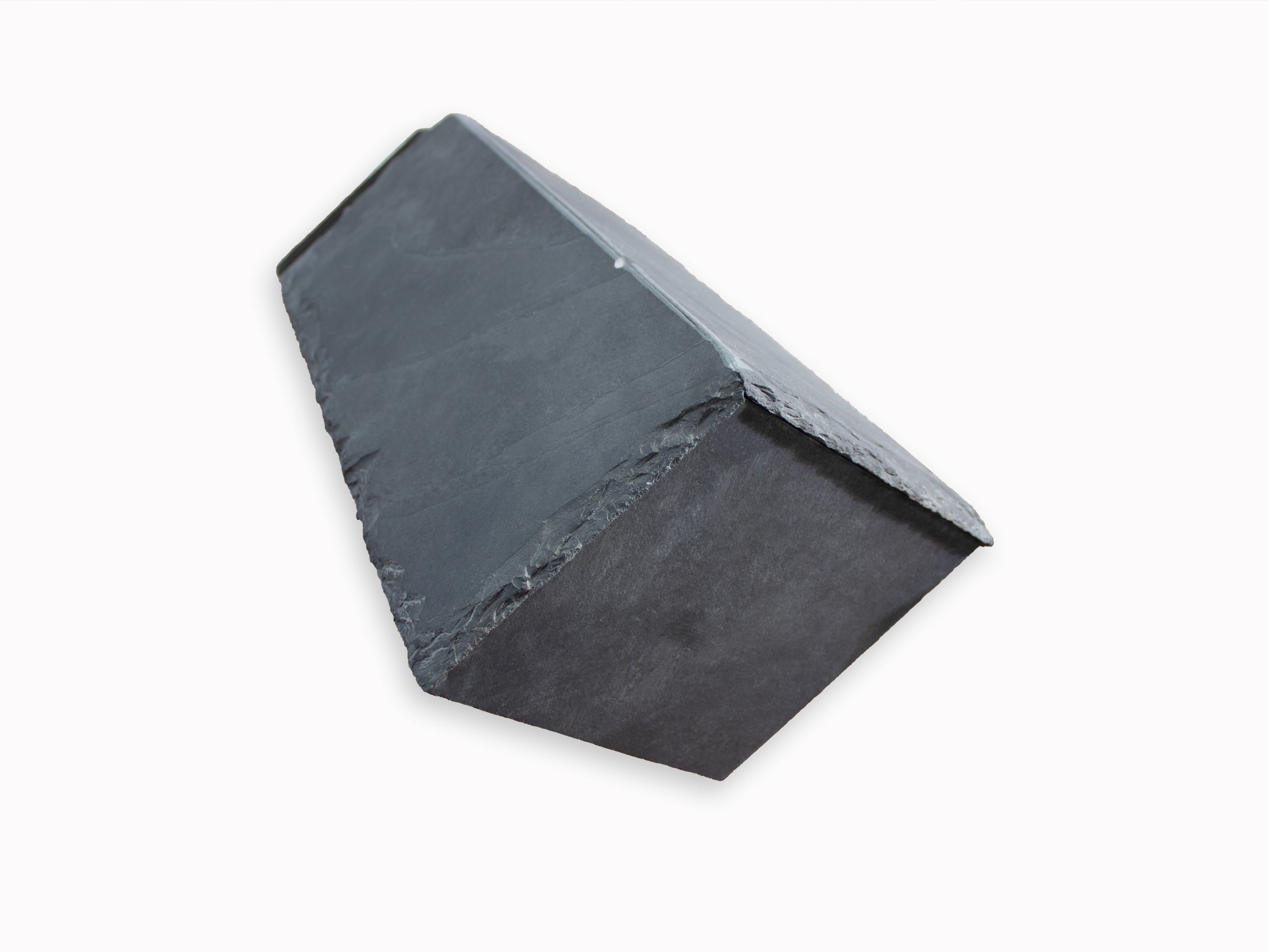 Mayan Natural Slate Dry Graphite RealRidge Block End