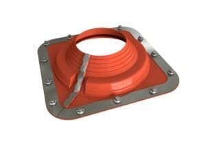 Dektite Combo Roof Pipe Flashing 125 - 230mm Red Silicone DC206REC