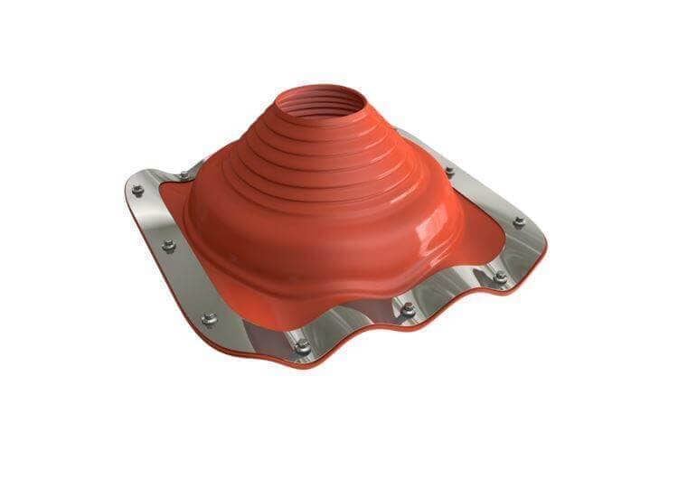 Dektite Premium Roof Pipe Flashing 5-55mm Red Silicone DFE201RE