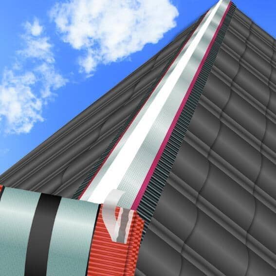 European Plastics Universal Ventilated Dry Ridge System - 6m