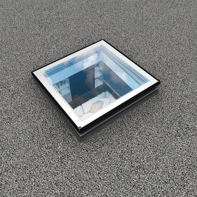 FAKRO Double Glazed Electric Opening Flat Roof Dome