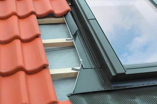 FAKRO EHN-A High Profiled Flashing Kit for Interlocking Tiles up to 90mm