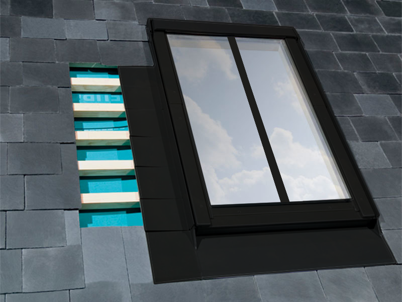 FAKRO ELJ/C Recessed Conservation Flashing Kit for Slate Tiles up to 10mm