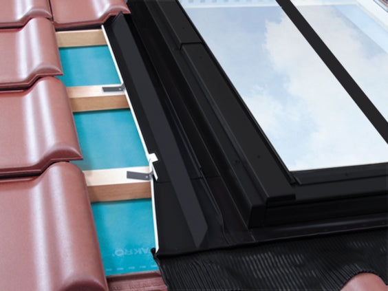 FAKRO EZJ-A/C Recessed Conservation Flashing Kit for Profiled Tiles up to 45mm