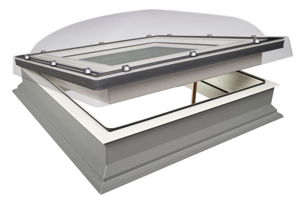 FAKRO Secure Double Glazed Manual Opening Flat Roof Dome