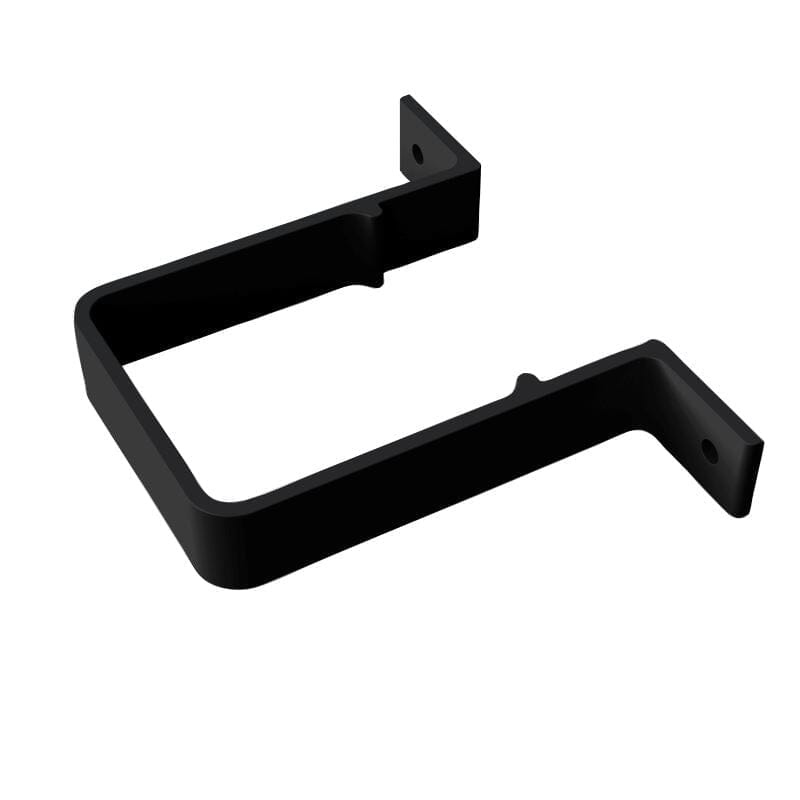 Freeflow Square Plastic Downpipe Clip - Black