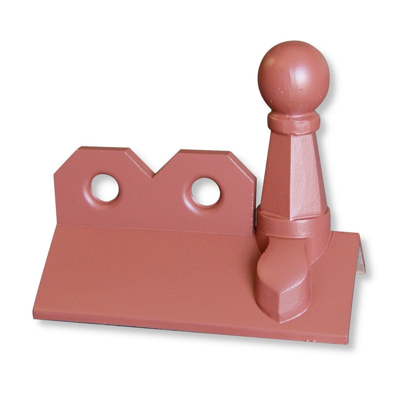 GRC Concrete 3 Hole Crested Pawn Ball Ridge Tile Finial