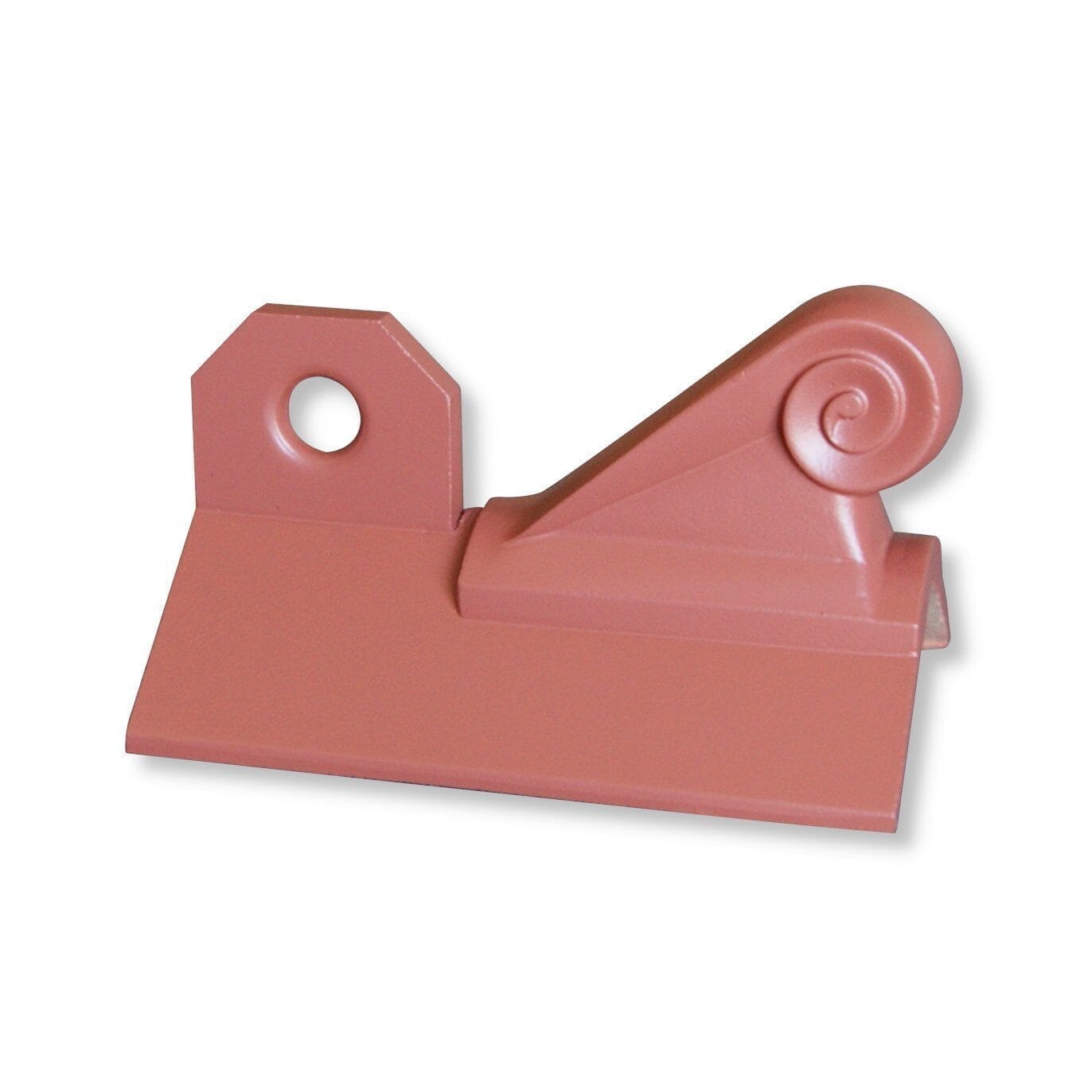 GRC Concrete 3 Hole Crested Scroll Ridge Tile Finial