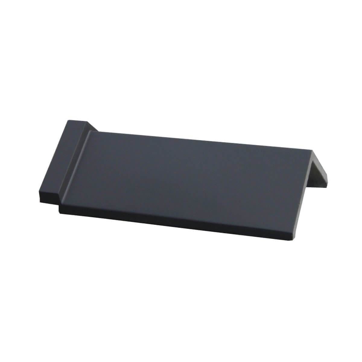 GRC Concrete 450mm Capped Angle Ridge Tile - Dark Grey